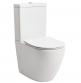 Lavabo Studio Back-To-Wall toilet m/soft close s�de Rimless - Hvid