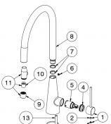 Casse perlator til Nemform Conico