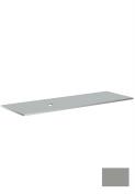 Hafa Edge 1600 bordplade m/hul til venstre - Lysegrå