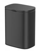 Wenko Sare væghængt toiletspand m/softclose - Mat sort