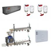 Salus 24 volt trdls gulvvarmepakke 2 kredse