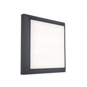 Lutec Architectural Helena udendørslampe til loft og væg - 22 x 22 cm