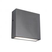 Lutec Architectural Gemini XF udendrslampe til vg - Rustfrit stl
