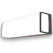 Lutec Architectural Doblo udendørslampe til væg 35 x 10 cm