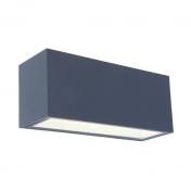 Lutec Architectural Gemini Large udendørslampe til væg 30 x 10,8 cm