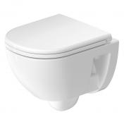 Duravit D-code 48 kompakt rimless vghngt toilet
