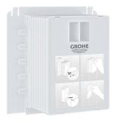 Grohe Rapid SL inspektionskakt til små trykplader - Lodret Grohe Rapid SL inspektionskakt til små trykplader - Lodret