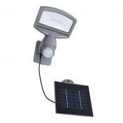 Lutec Solar Sunshine udendrslampe m/PIR-sensor og solceller - Gr