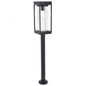 Lutec Solar Flair udendrs standerlampe m/solceller - Mat sort