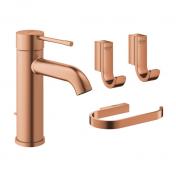 Grohe Essence & Selection vandhane m/tilbehr - Brstet warm sunset