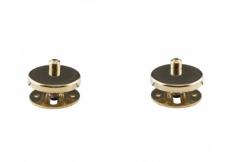 Montagebeslag til Flo/File/BTW/Glomp s&aelig;de - PVD messing