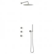 Damixa Iris XS 1 300 brusest til indbygning - Steel