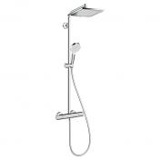 hansgrohe Crometta E 240 Showerpipe 1jet m/termostat - Krom