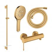 Grohe Rainshower SmartActive komplet brusesystem - 900 mm - Brstet cool sunrise