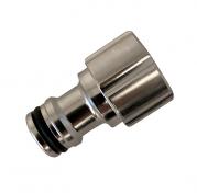 Frostline lynkobling til udendørshane - Poleret stål Frostline lynkobling til udendørshane - Poleret stål