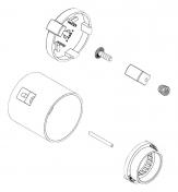 Damixa reperationss�t til h�ndtag flow regulering