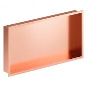 Damixa Zen badevrelseshylde til indbygning - Rektangulr - Brstet kobber