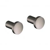 Damixa Zen hndkldekrog 2 stk. - Brstet grafitgr