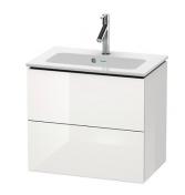 Duravit L-Cube 62 Compact vaskeskab - Hvid hjglans