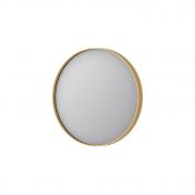 Sanibell Ink SP15 rundt spejl m/ramme 40 - Brstet mat guld