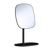 Beslagsboden Glow makeupspejl p fod m/bakke og 7x forstrrelse - Mat sort