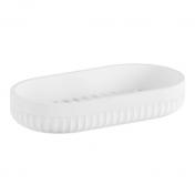 Beslagsboden Wave sbeskl t/bord - Mat hvid