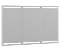Dansani Level spejlskab 120 m/LED og lysstyring - Hvid mat lak