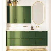 Dansani Luna Classic 180 mbelst m/Minore vask og rammefronter - Valgfri farve