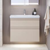 Dansani Luna Urban 80 mini mbelst m/Mini Larghetto vask og integrerede greb - Hj - Valgfri farve