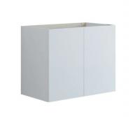 Dansani Luna vaskeskab 80x64 m/lger - Hvid mat