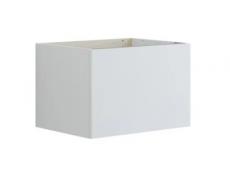 Dansani Luna vaskeskab 60x40 m/skuffe - Hvid mat