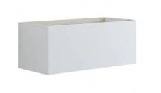 Dansani Luna Urban 100x40 vaskeskab m/skuffe - Mat hvid