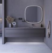 Dansani Luna Urban 200 mbelst m/Angular vask og integrerede greb - Valgfri farve