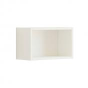 Dansani Luna ben hylde 40 x 19 cm - Hvid mat