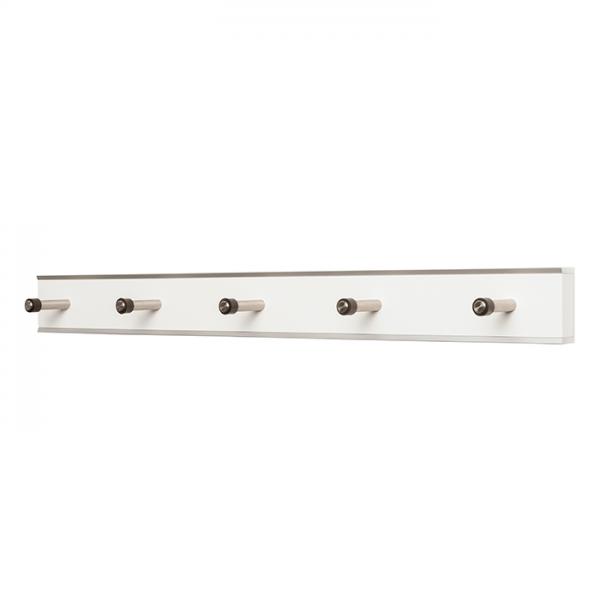Hoigaard KR-35 knagerække m/5 knager - Hvid Hoigaard KR-35 knagerække m/5 knager - Hvid