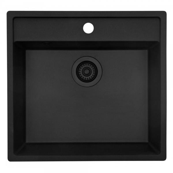 Lavabo Jupiter 60 kompositvask - Antracit-sort/Antracit Lavabo Jupiter 60 kompositvask - Antracit-sort/Antracit