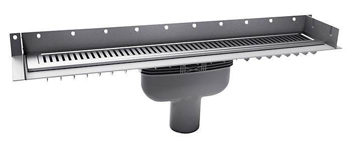 Purus Line sampak 800 mm Ø75 lodret med vandlås