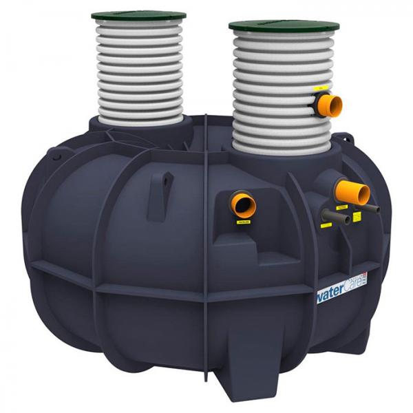 Watercare komplet regnvandsanlæg til hus 3300L Watercare komplet regnvandsanlæg til hus 3300L