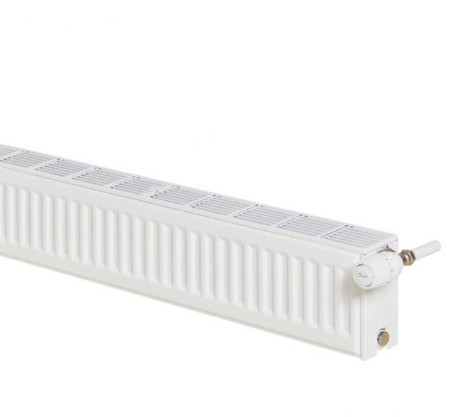Stelrad Compact All in Plinth radiator T22  - H200 x L1000 mm Stelrad Compact All in Plinth radiator T22  - H200 x L1000 mm