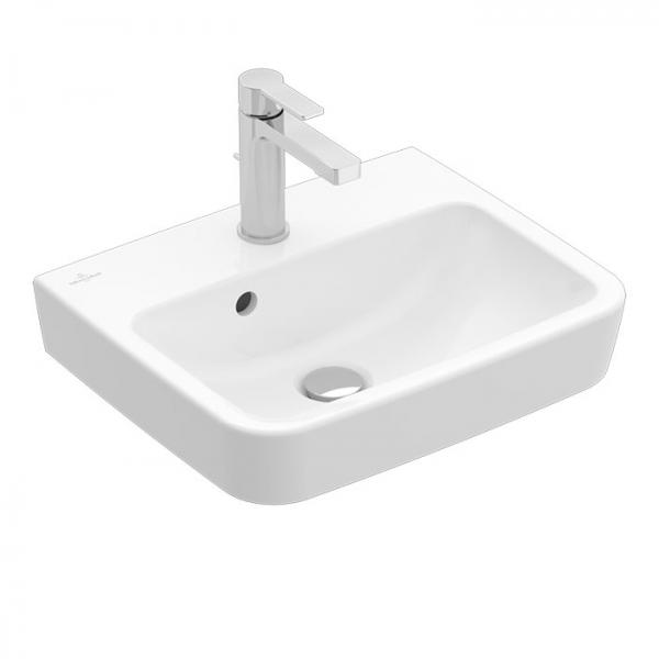 V&B O.novo 50 kompakt håndvask t/væg - CeramicPlus