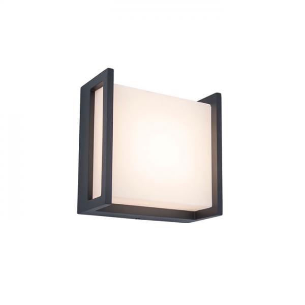 Lutec Architectural Qubo udendørslampe til væg 14 x 14 cm Lutec Architectural Qubo udendørslampe til væg 14 x 14 cm