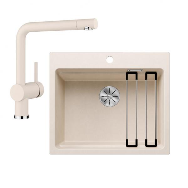 Blanco Etagon 6 køkkenvask m/Linus køkkenarmatur - Soft white Blanco Etagon 6 køkkenvask m/Linus køkkenarmatur - Soft white