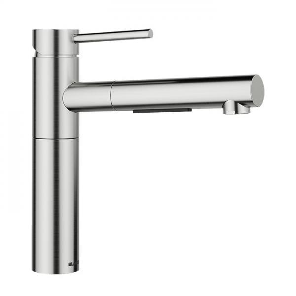 Blanco Alta-S II køkkenarmatur m/udtræk - Steel