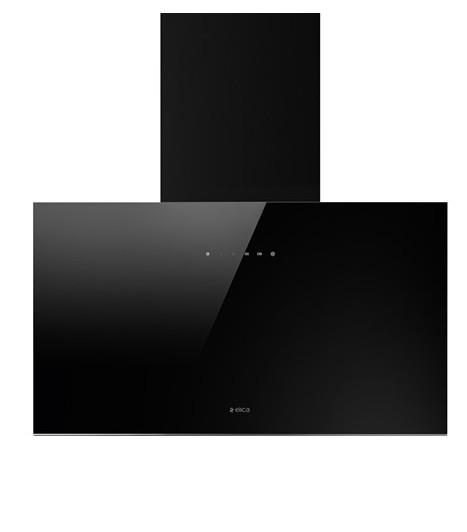 Eico Plat BL/F/80 emhætte til vægmontering - Sort Eico Plat BL/F/80 emhætte til vægmontering - Sort