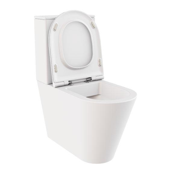 Lavabo Forma rimless gulvst&aring;ende toilet BTW inkl. s&aelig;de