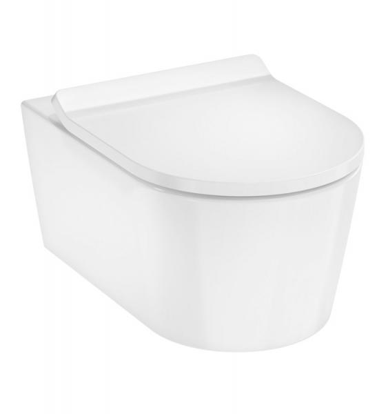 hansgrohe EluPura S v&aelig;gh&aelig;ngt toilet inkl. s&aelig;de, AquaHelix og SmartClean