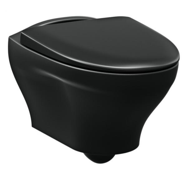 Gustavsberg 8330 Estetic Rimless væghængt toilet inkl. sæde m/SoftClose og QuickRelease - C+