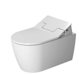 Duravit Me by Starck rimless v&aelig;gtoilet inkl. SensoWash Slim bidets&aelig;de