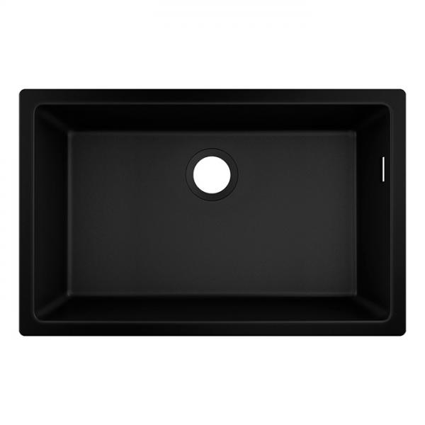 hansgrohe S510-U660 køkkenvask i komposit - Graphite black