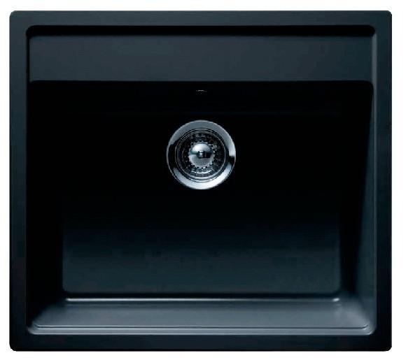 Intra Nemo N 100 PL køkkenvask i komposit - Sort Intra Nemo N 100 PL køkkenvask i komposit - Sort